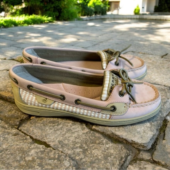 Sperry Shoes - 🟤Pink and Tan Women’s Sperry Top-Siders size 9